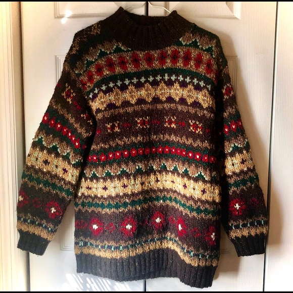 SOLD - Ralph Lauren Fair Isle Sweater - Picture 2 of 7